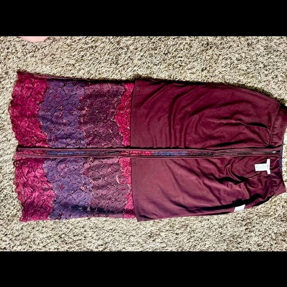 Bar III Colorblock Skirt XXS NWOT - Picture 5 of 5